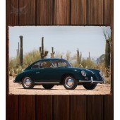 Металлическая табличка Porsche 356A Coupe